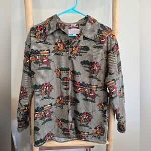 Jos A Bank Horse Polo Button Down